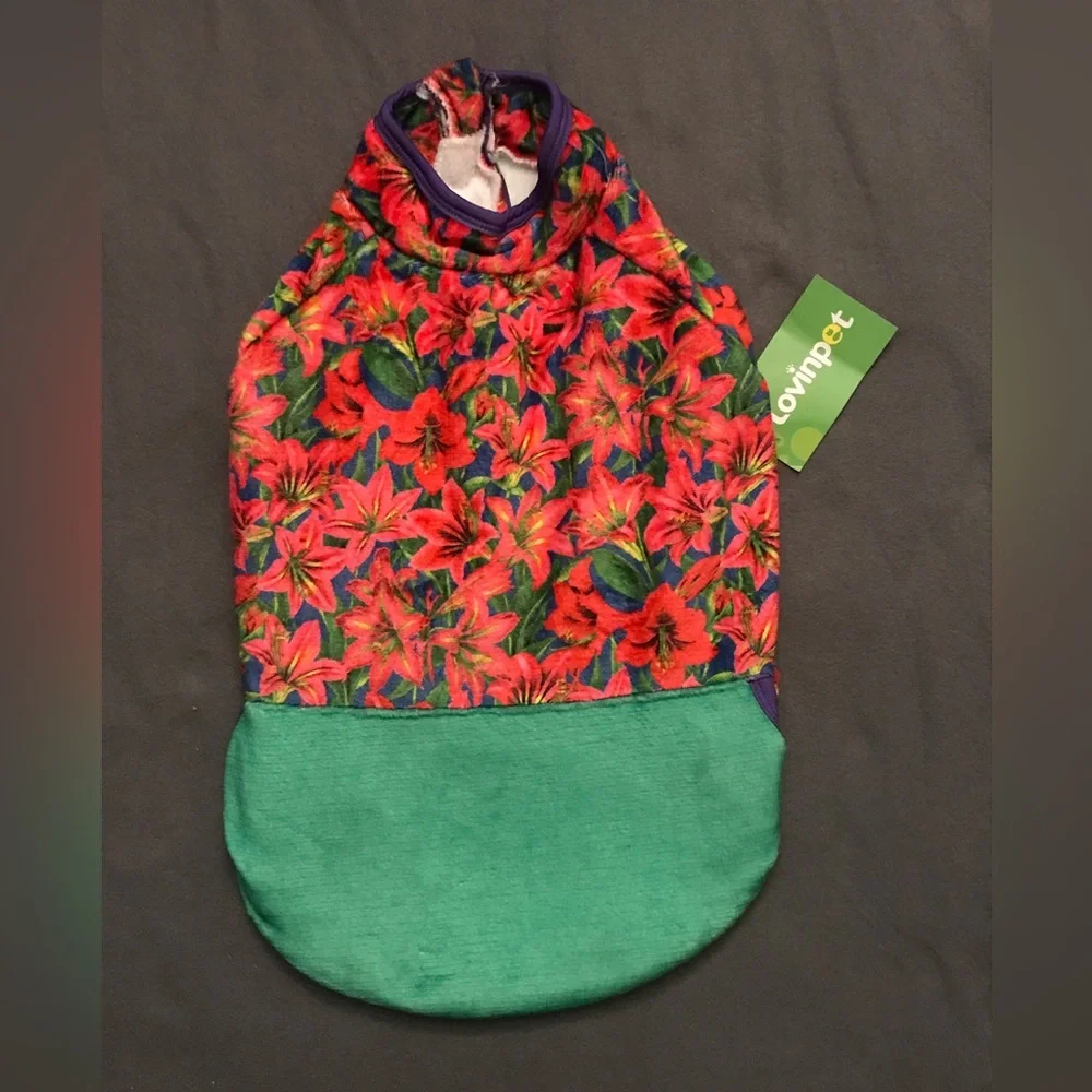 NWT LovinPet Fleece Dog Pullover